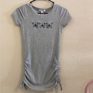 Girls Butterfly Tshirt dress